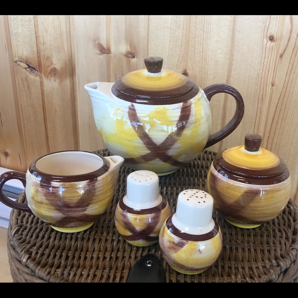 Vintage Lot (5 piece) VERNON KILNS pottery